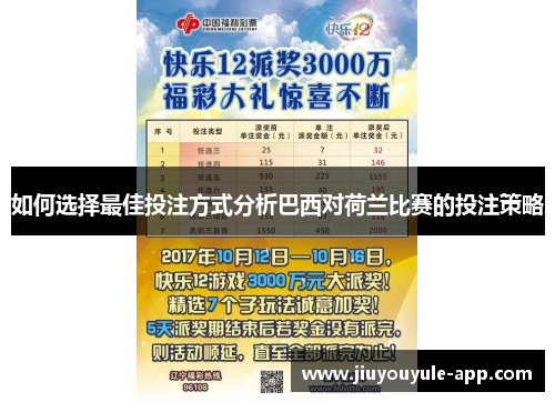 如何选择最佳投注方式分析巴西对荷兰比赛的投注策略